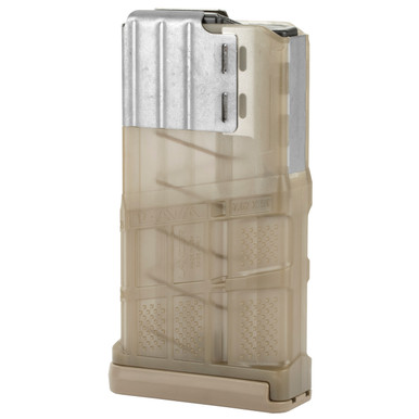 LANCER L7AWM AR-10/SR25 - 7.62 NATO - 10/20 ROUND MAGAZINE - TRANSLUCENT FDE
