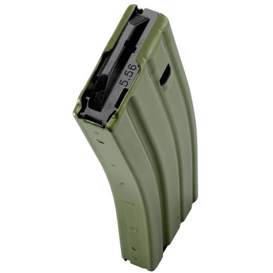 DURAMAG AR-15 - 556 NATO - 10/30 ROUND MAGAZINE - ALUMINUM - OD GREEN