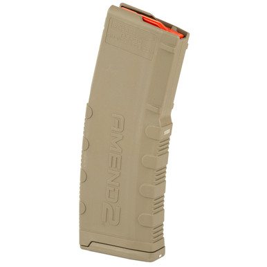 AMEND2 AR-15 10/30 Magazine FDE - Side Profile View