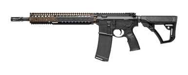Daniel Defense DDM4 M4A1 FDE RISII 14.5-inch 5.56 NATO semi-automatic rifle