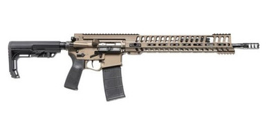 POF USA P-415 Edge 5.56 NATO 16.5 inch Burnt Bronze Cerakote semi-automatic rifle