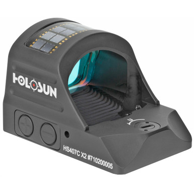 Holosun HS407C X2 Micro Red Dot – Side Profile View