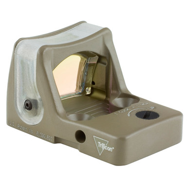 Trijicon RMR DL FDE micro red dot – side profile view