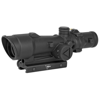 Trijicon ACOG 3.5x35 LED Red Chevron Riflescope – left side profile view