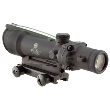 Trijicon ACOG 3.5x35 Reticle View and Ocular Lens Detail