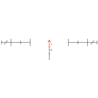 Trijicon ACOG RCO 4x32 reticle and ocular lens detail