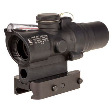 Trijicon ACOG 1.5x16S RTR .223 – top-down view showing reticle housing and mount
