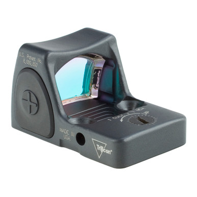 Trijicon RMR Type 2 Adjustable LED Red Dot Sight — side and top detail view