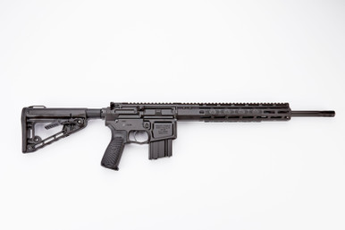 Wilson Combat Tactical Huntr 6mm ARC 18-inch black rifle with folding stock and fluted barrel