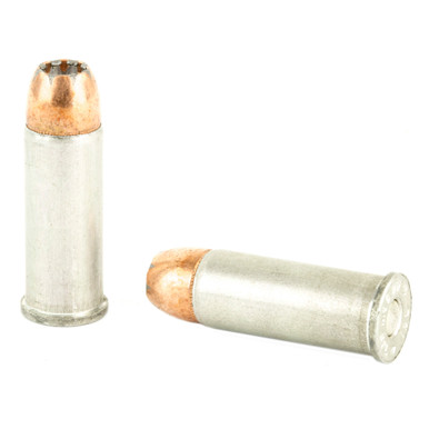 Blazer .44 Special 200 Grain JHP cartridges close-up detail