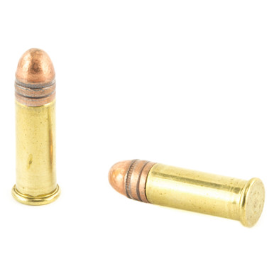 CCI 22 Long 29 Grain Copper-Plated Round Nose Cartridges Detail