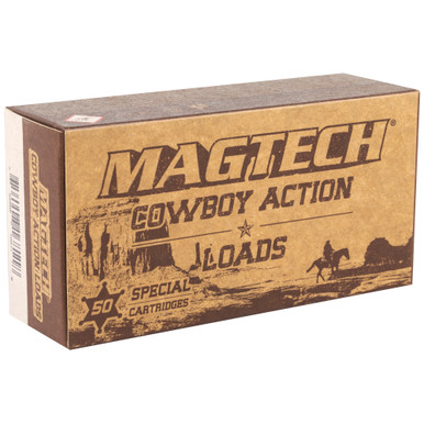 Magtech 44 Special LFN cartridges displayed beside the box