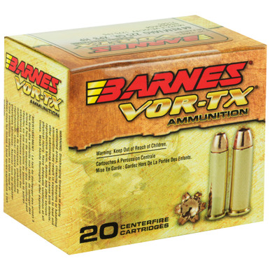 Barnes VOR-TX 44 Magnum XPB Bullet Close-Up Showing Copper Construction