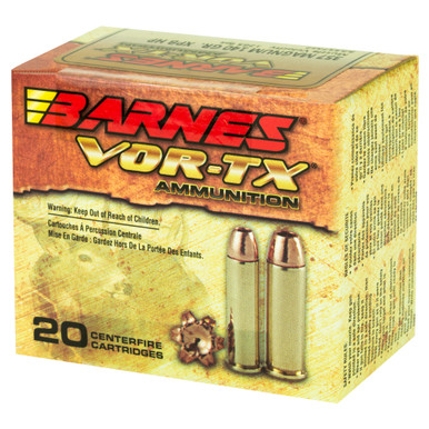 Barnes VOR-TX 357 Magnum XPB bullets expanded copper petals close-up