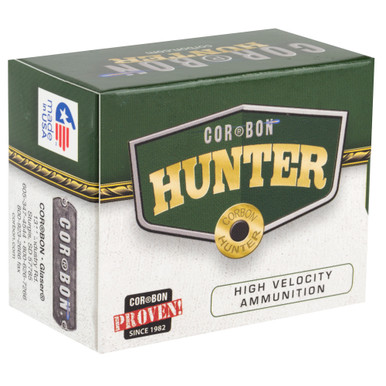 CorBon 44 Magnum 320 Grain HCL cartridges close-up detail