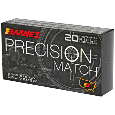 Barnes Precision Match 6.5 PRC 145 Grain OTM Ammunition Detail View