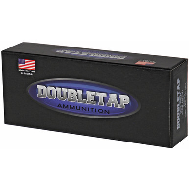 DoubleTap 223 Rem 62gr FMJ SS109 rounds and packaging detail
