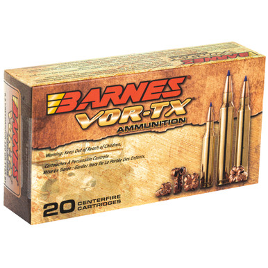 Barnes VOR-TX 6.5 Creedmoor TTSX bullet close-up showing copper construction and polymer tip