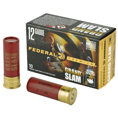 Federal Premium Grand Slam 12 Gauge Turkey Shotshells Box Front