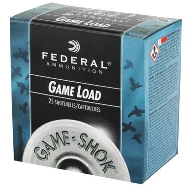 Federal Game-Shok 12 Gauge Game Load Shells and Box Detail