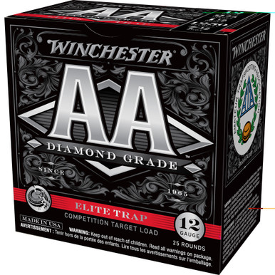 WINCHESTER AA DG ET - 12 GA - 2.75" - #7.5 - 1 1/8 OZ - 25 RDS/BOX
