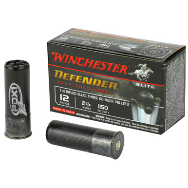 WINCHESTER DEFENDER - 12 GA - 2.75" - COMBO - 1 OZ - 10 RDS/BOX