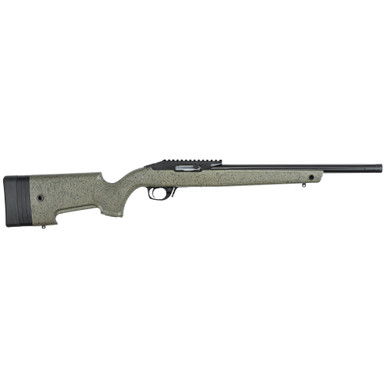 Bergara BXR .22 LR bolt-action rimfire rifle with threaded barrel and adjustable stock