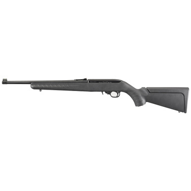 Ruger 10/22 Compact .22 LR rifle with black synthetic stock – right side view