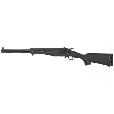 Savage Model 42 Takedown Compact 22 LR / 410 bore over-under combo rifle with synthetic stock
