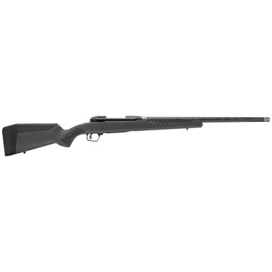 Savage 110 Ultralite Left Hand 30-06 rifle — action and stock detail view