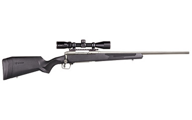 Savage 110 Apex Storm XP 7mm PRC stainless barrel and synthetic stock detail view
