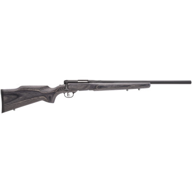 Savage B.MAG 17 WSM 22-inch heavy barrel bolt-action rimfire rifle with laminate stock