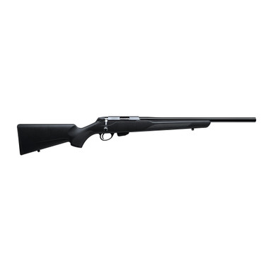 Tikka T1x 17 HMR 20-inch threaded barrel black synthetic bolt-action rimfire rifle