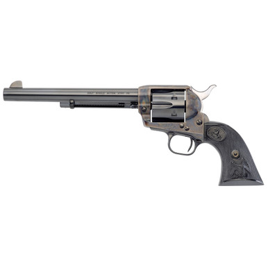 Colt Single Action Army SAA .45 Long Colt 7.5-inch blued barrel revolver with color case hardened frame and black Eagle grips