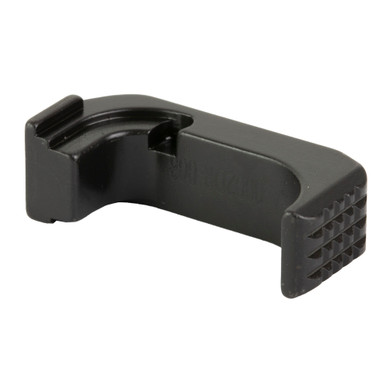 Shield Arms Premium Magazine Catch for Glock 43X Right Hand Black Nitride front view