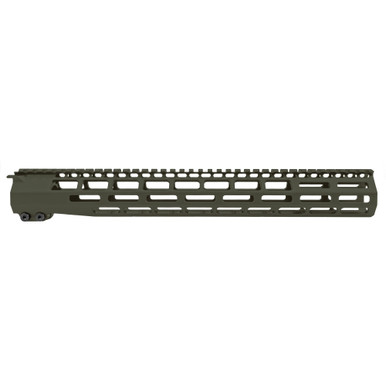 GREY GHOST PRECISION HANDGUARD - 15" - MLOK - OLIVE DRAB GREEN - GGP55615HGOD