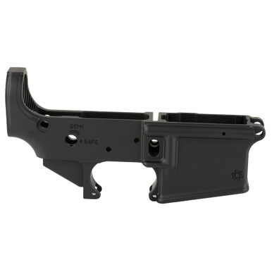 CMMG Mk4 AR-15 Stripped Lower Receiver showing magwell and trigger guard detail