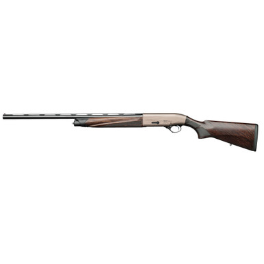 Beretta A400 Action 28/28 Bronze semi-automatic shotgun — left side profile