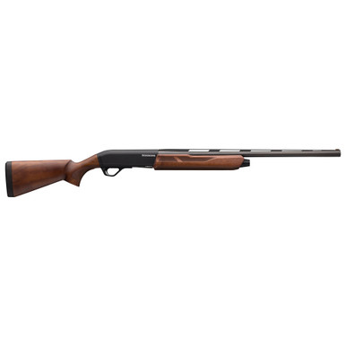Winchester SX4 Left-Hand 12 Gauge shotgun detail view showing receiver and walnut stock