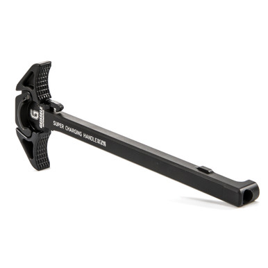 Geissele Ambidextrous AR-15 Super Charging Handle in Black 7075-T6 aluminum