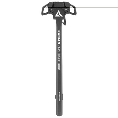 Radian Raptor-SL Charging Handle 5.56 Black – front view