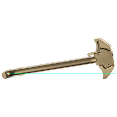 Geissele Airborne Charging Handle DDC – side profile highlighting low-profile lever design and raised rear gas fence