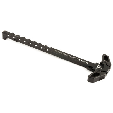Radian Weapons Raptor-SD 7.62 Black charging handle - alternate angle showing ported shaft