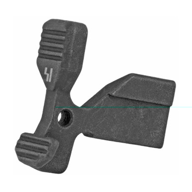 Strike Industries Enhanced Bolt Catch - front view matte black finish