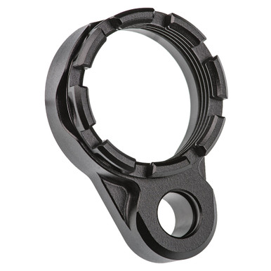 Fortis Manufacturing AR-15 Lightweight Enhanced End Plate Black with K1 tapered castle nut system