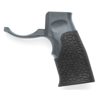 Daniel Defense Tornado Pistol Grip for AR-15 in gray – side profile view