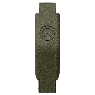 Magpul MOE Enhanced Trigger Guard AR-15 OD Green – detail view showing set screw mounting