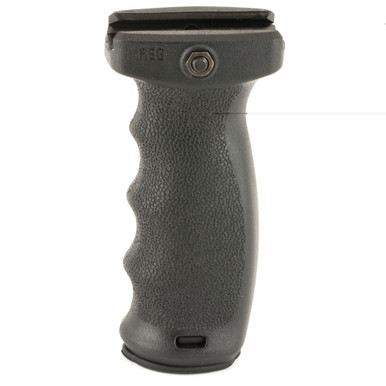 Mission First Tactical REACT Ergo Vertical Grip in black, front view