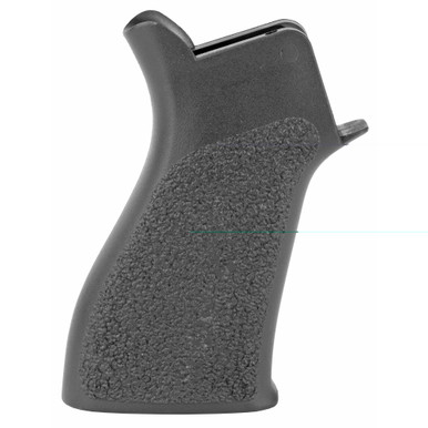 TangoDown BG-17 BattleGrip Large Black - alternate angle showing texture and storage compartment