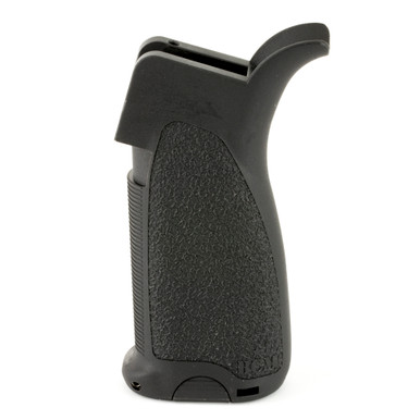 BCM Gunfighter Mod 1 AR-15 Pistol Grip in Black – alternate angle showing trap door storage